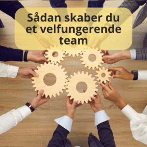 Sådan skaber du et velfungerende team